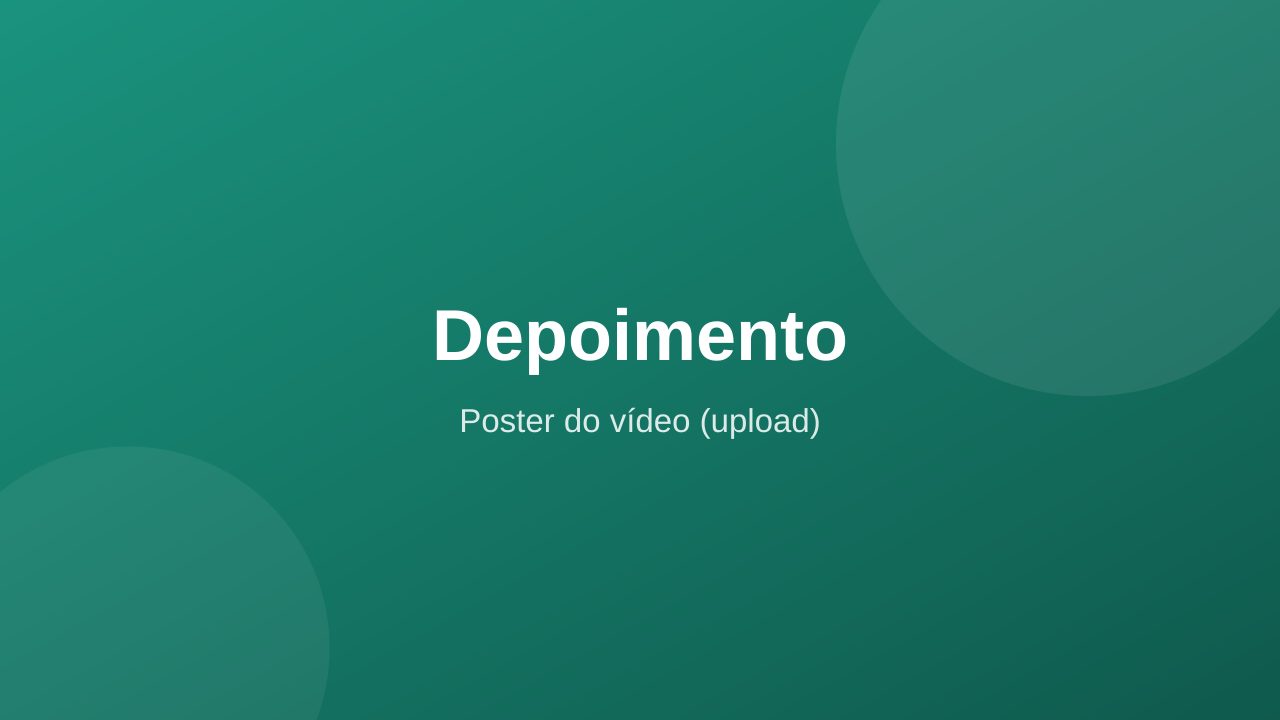 Depoimento de paciente