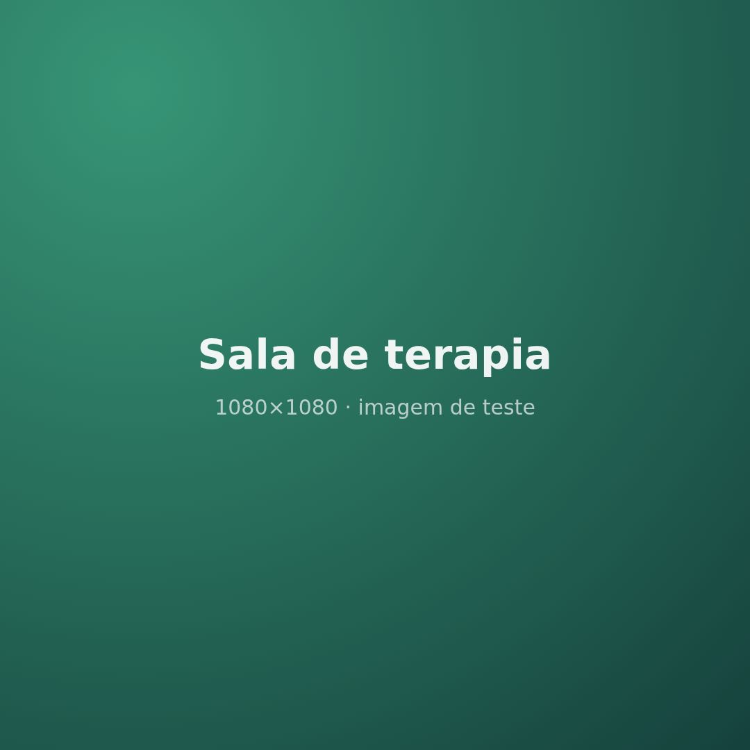 Sala de terapia — quadrada (teste)